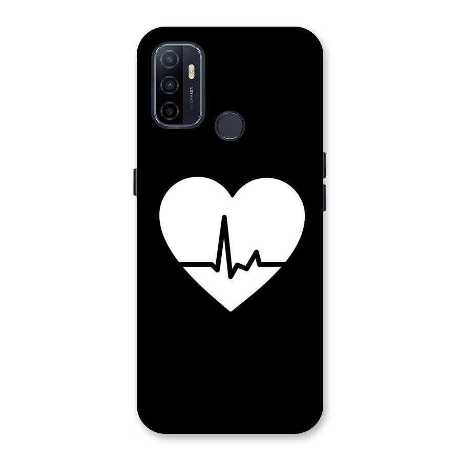 Heart Beat Back Case for Oppo A32