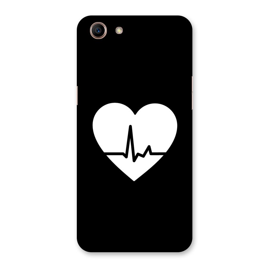 Heart Beat Back Case for Oppo A83 (2018)