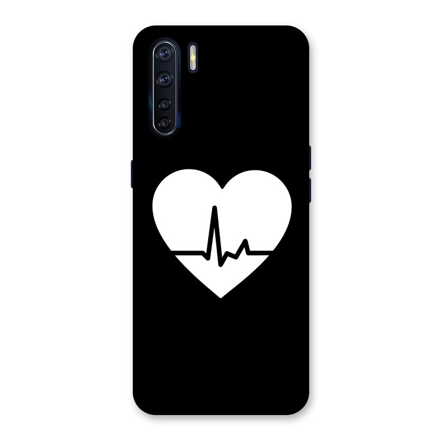 Heart Beat Back Case for Oppo F15