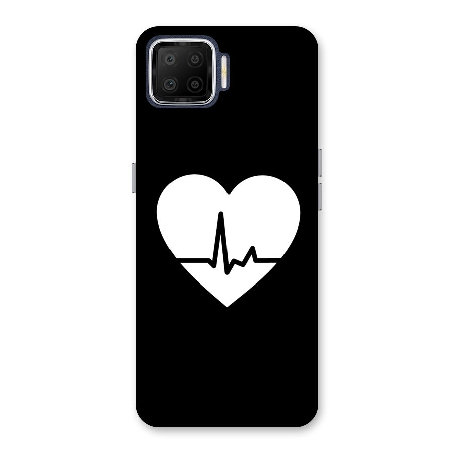 Heart Beat Back Case for Oppo F17