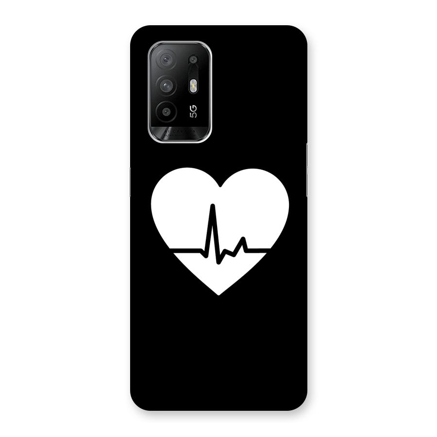 Heart Beat Back Case for Oppo F19 Pro Plus 5G