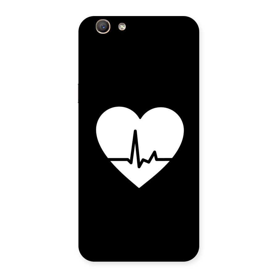 Heart Beat Back Case for Oppo F1s