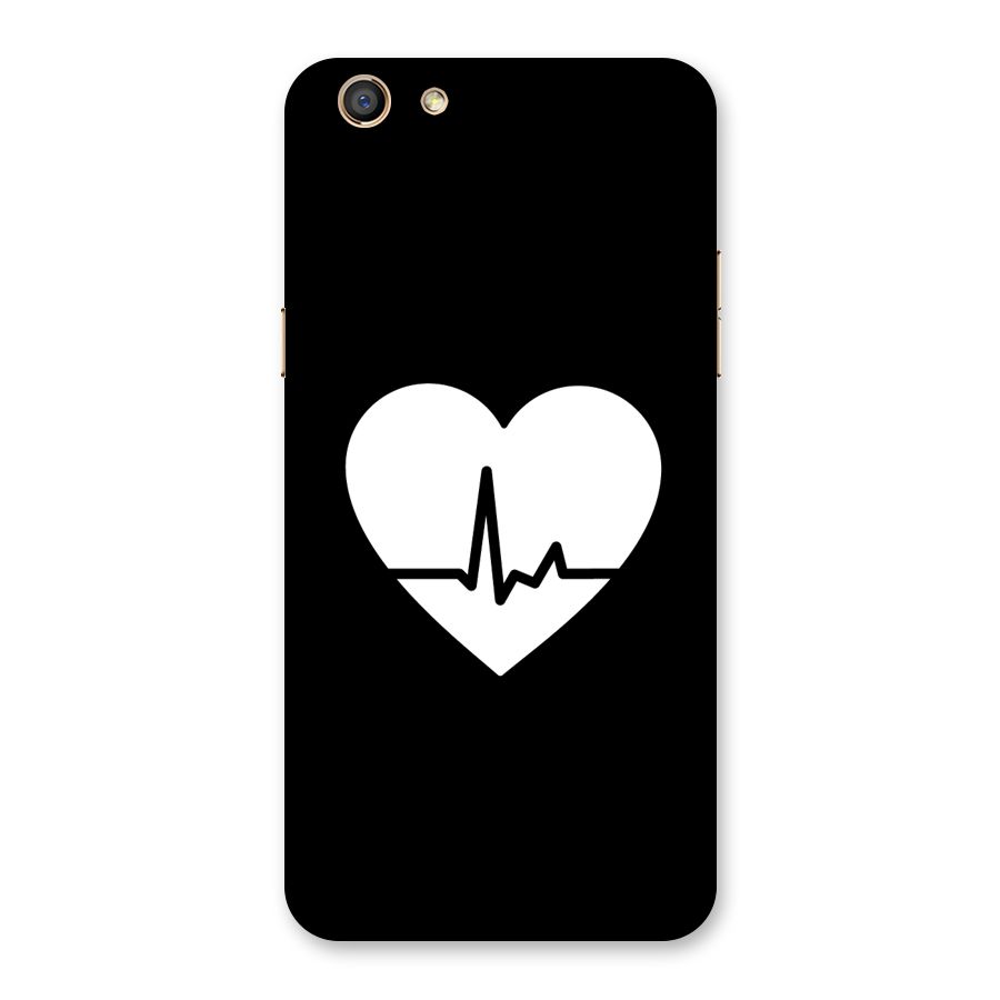 Heart Beat Back Case for Oppo F3