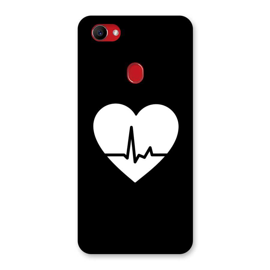 Heart Beat Back Case for Oppo F7