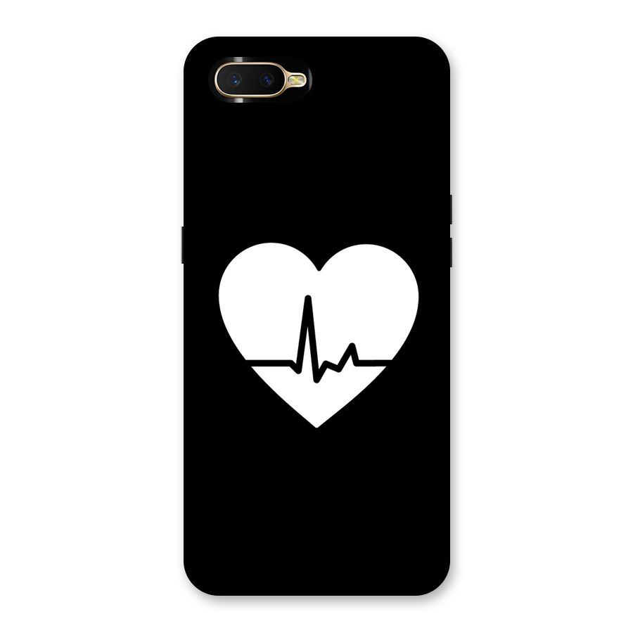 Heart Beat Back Case for Oppo K1