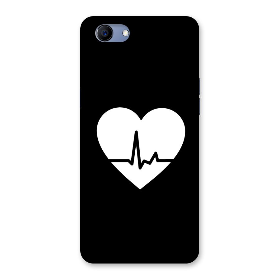 Heart Beat Back Case for Oppo Realme 1