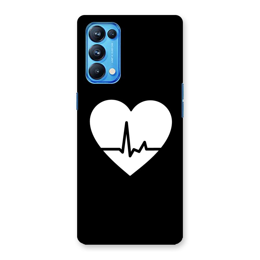 Heart Beat Back Case for Oppo Reno5 Pro 5G