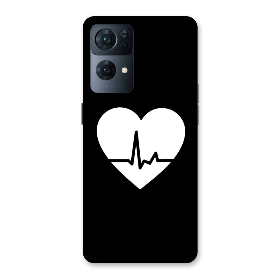 Heart Beat Back Case for Oppo Reno7 Pro 5G