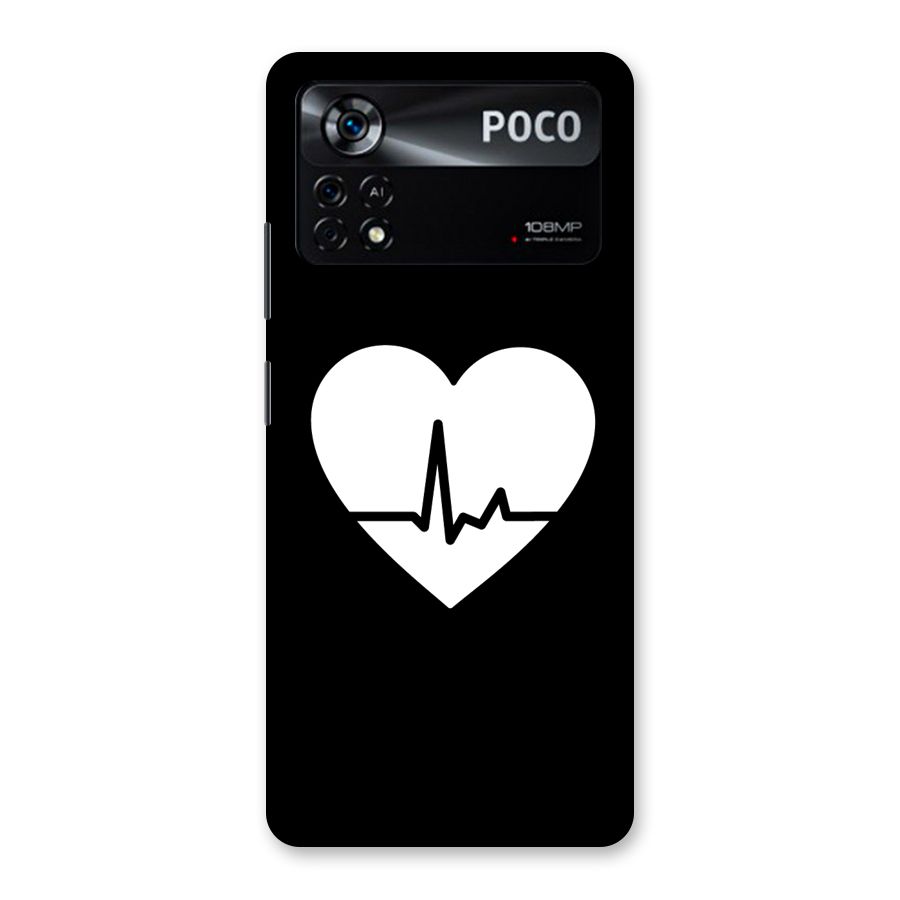Heart Beat Back Case for Poco X4 Pro 5G