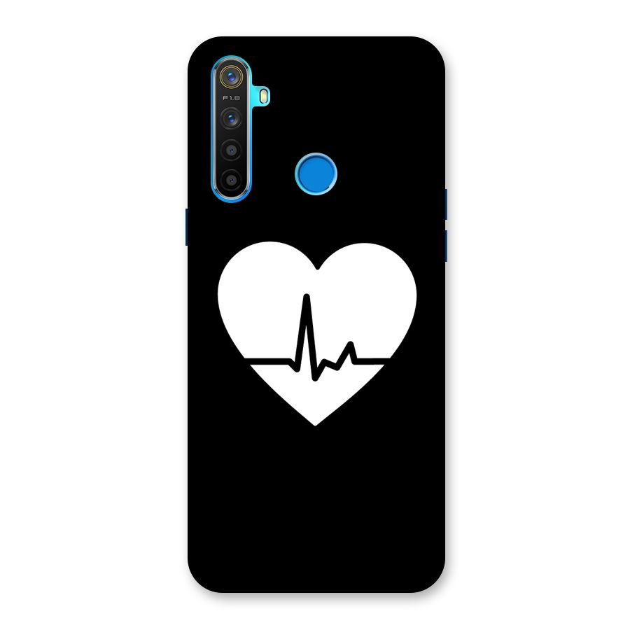 Heart Beat Back Case for Realme 5s