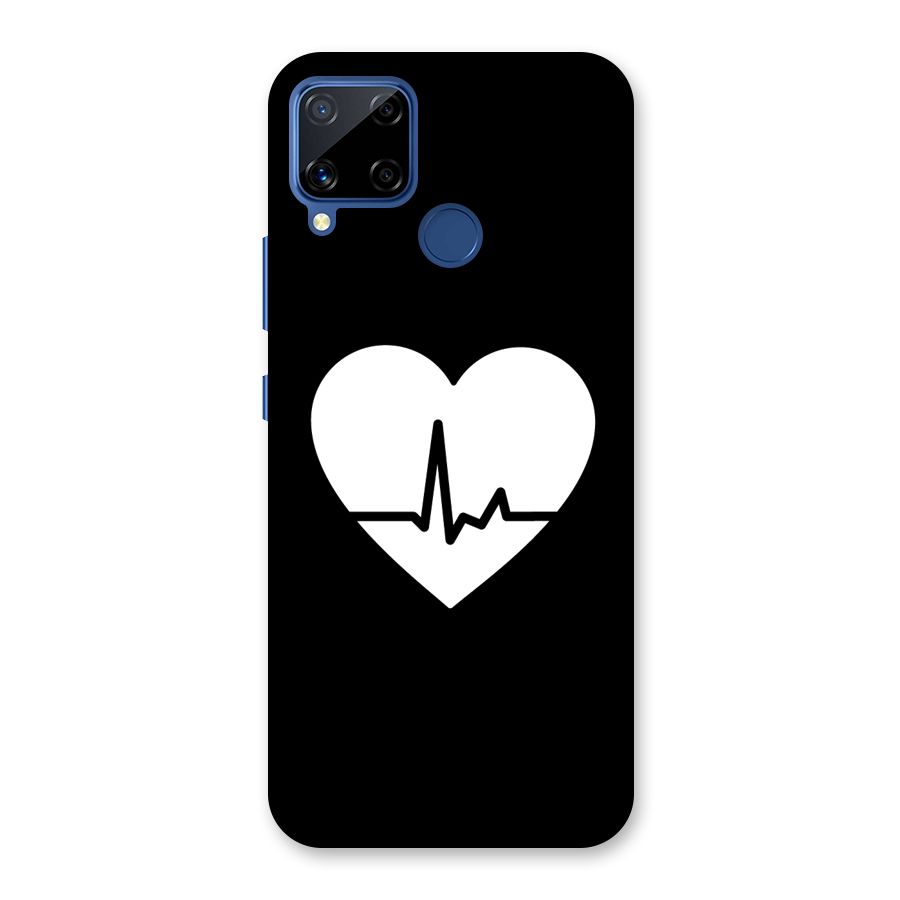 Heart Beat Back Case for Realme C15