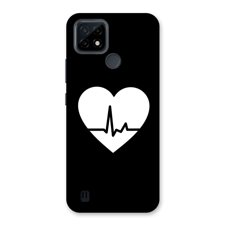 Heart Beat Back Case for Realme C21