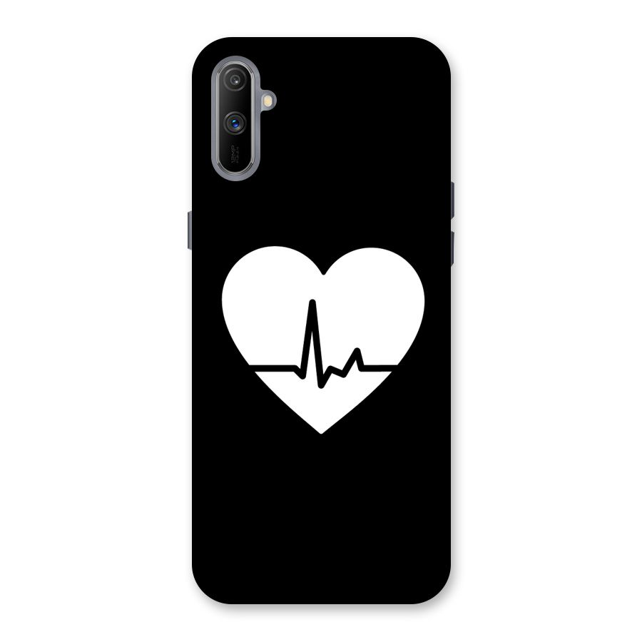 Heart Beat Back Case for Realme C3