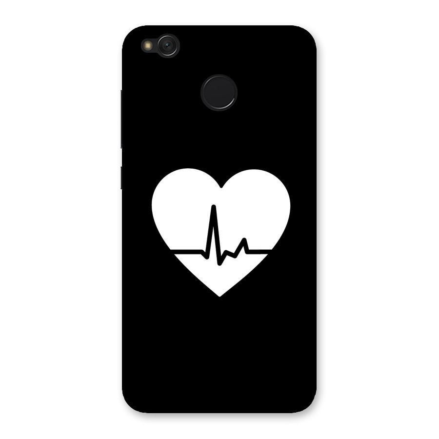 Heart Beat Back Case for Redmi 4