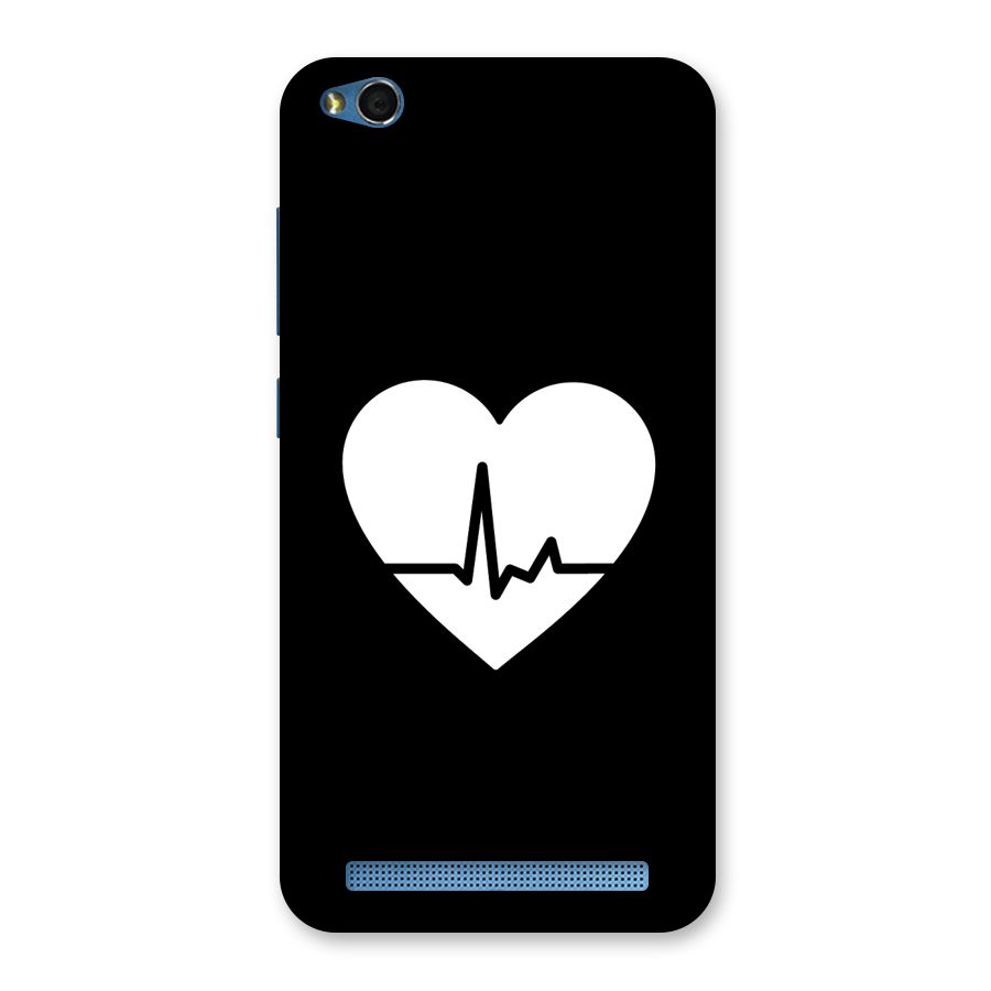Heart Beat Back Case for Redmi 5A