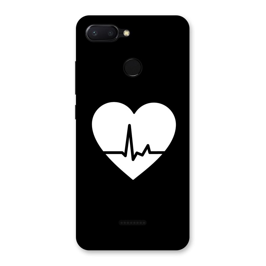 Heart Beat Back Case for Redmi 6