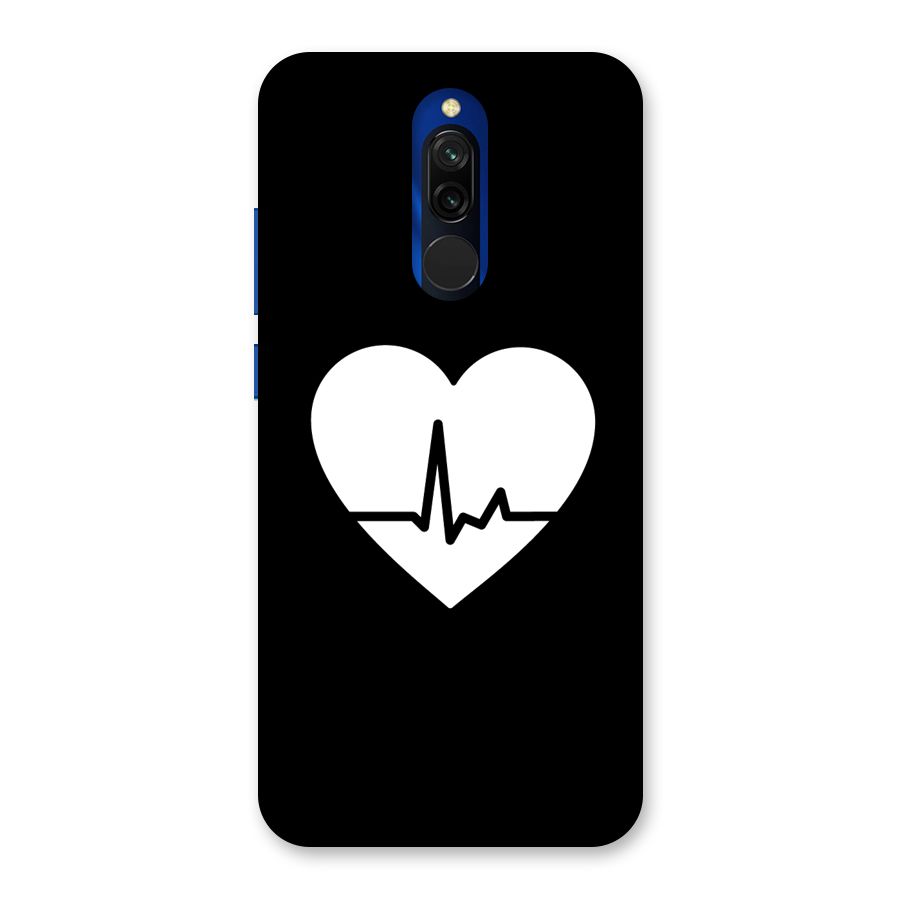 Heart Beat Back Case for Redmi 8