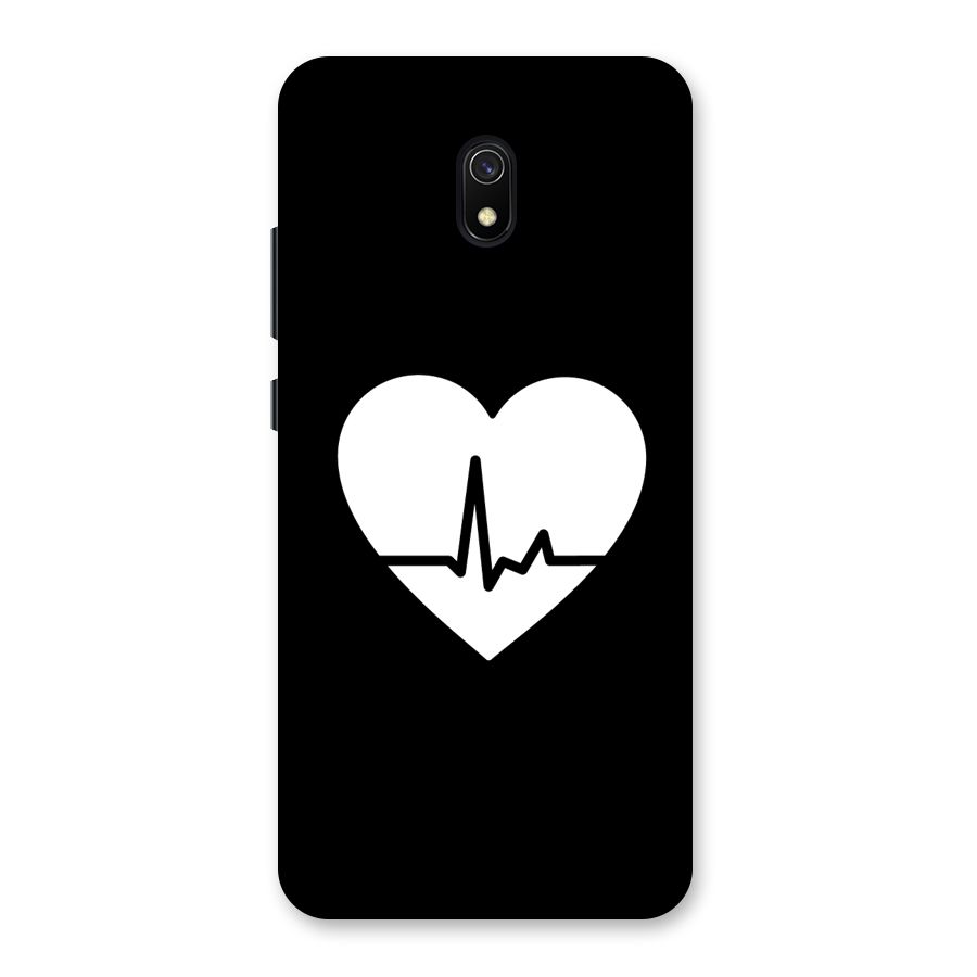 Heart Beat Back Case for Redmi 8A