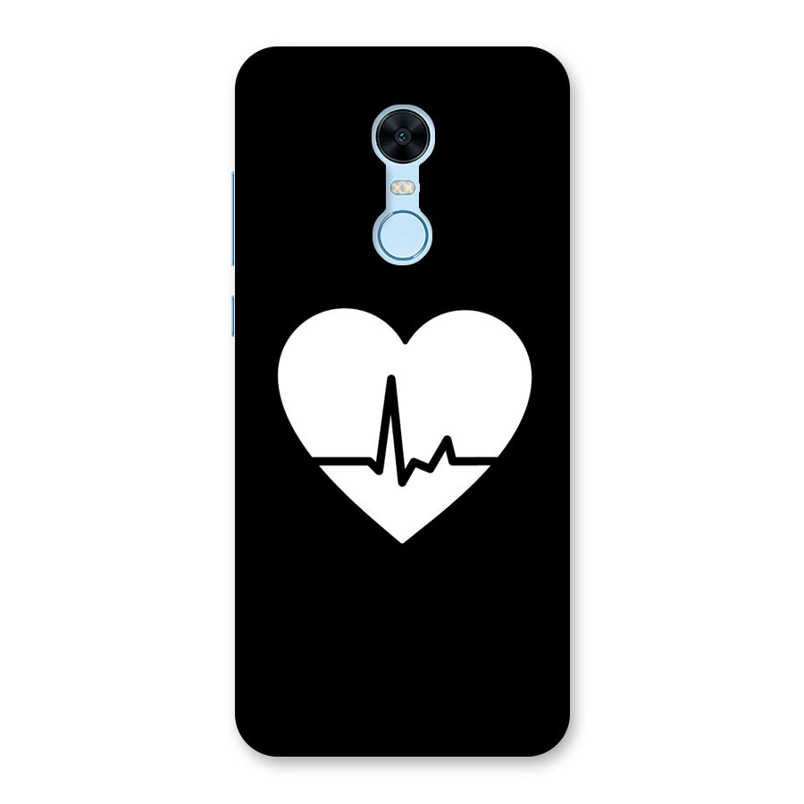 Heart Beat Back Case for Redmi Note 5