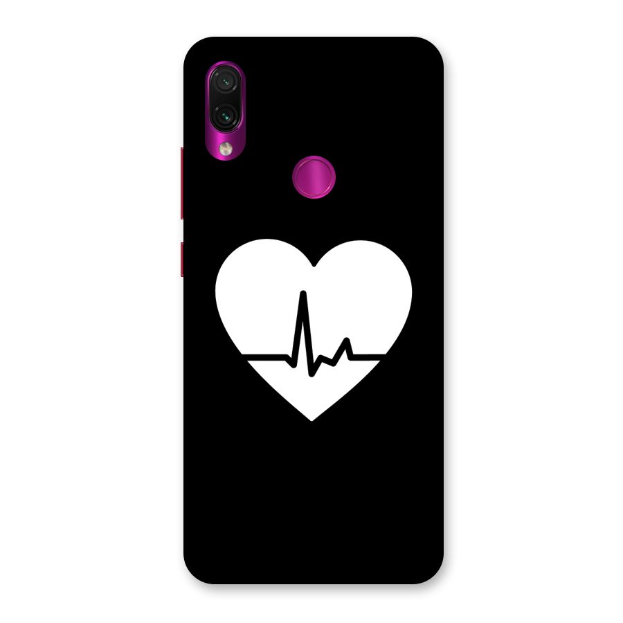 Heart Beat Back Case for Redmi Note 7 Pro