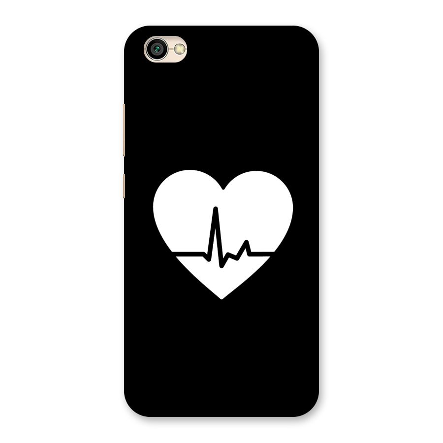 Heart Beat Back Case for Redmi Y1 Lite