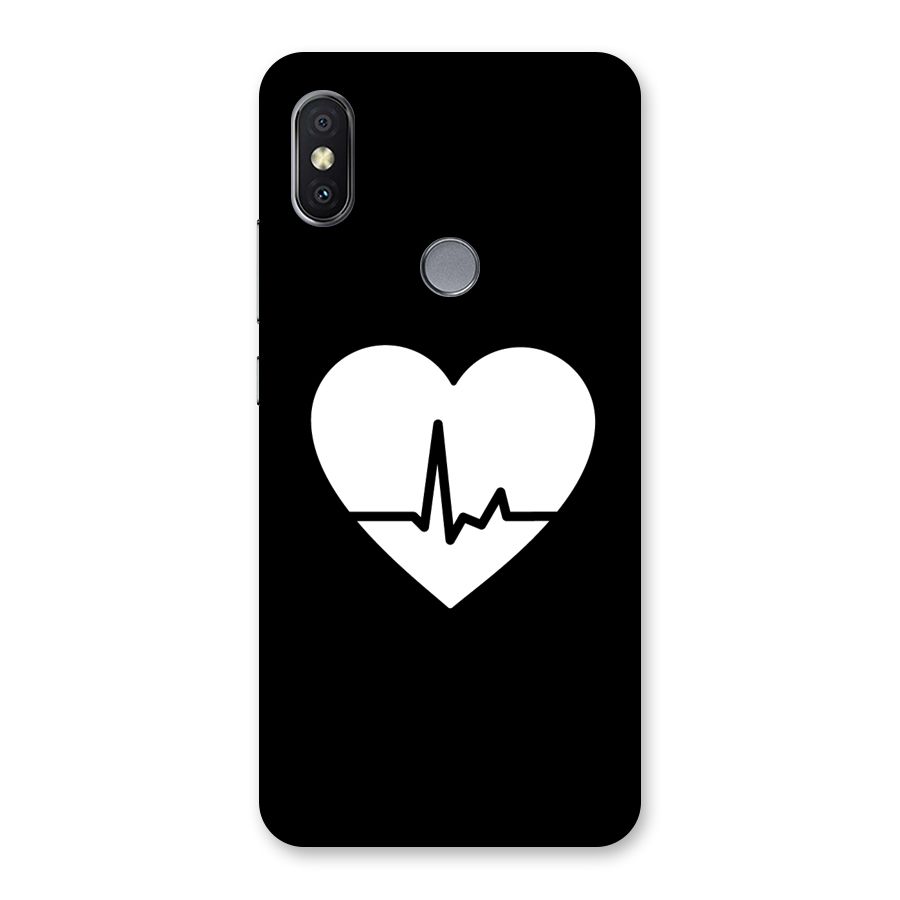 Heart Beat Back Case for Redmi Y2