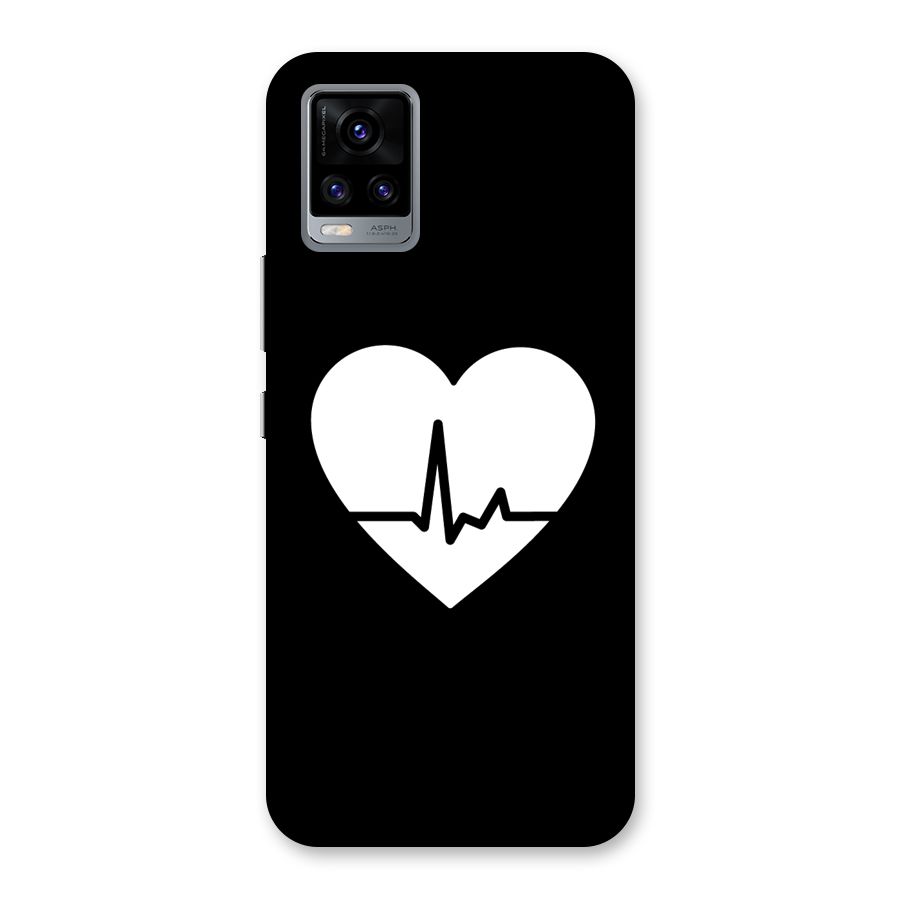 Heart Beat Back Case for Vivo V20