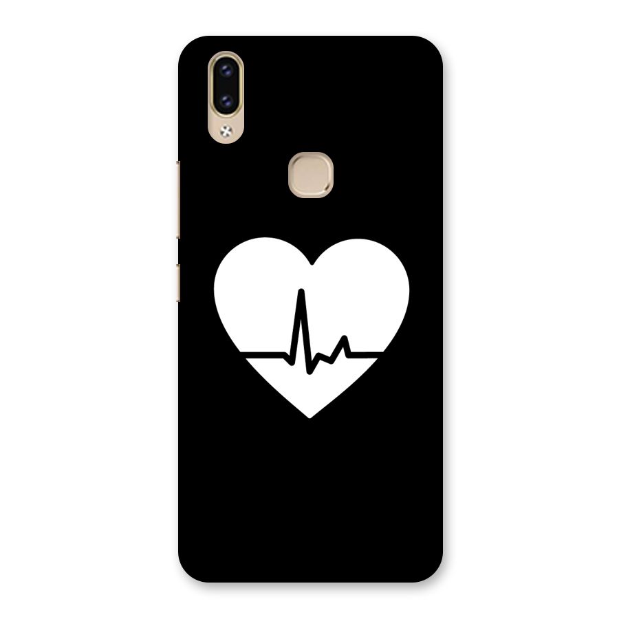 Heart Beat Back Case for Vivo V9 Youth