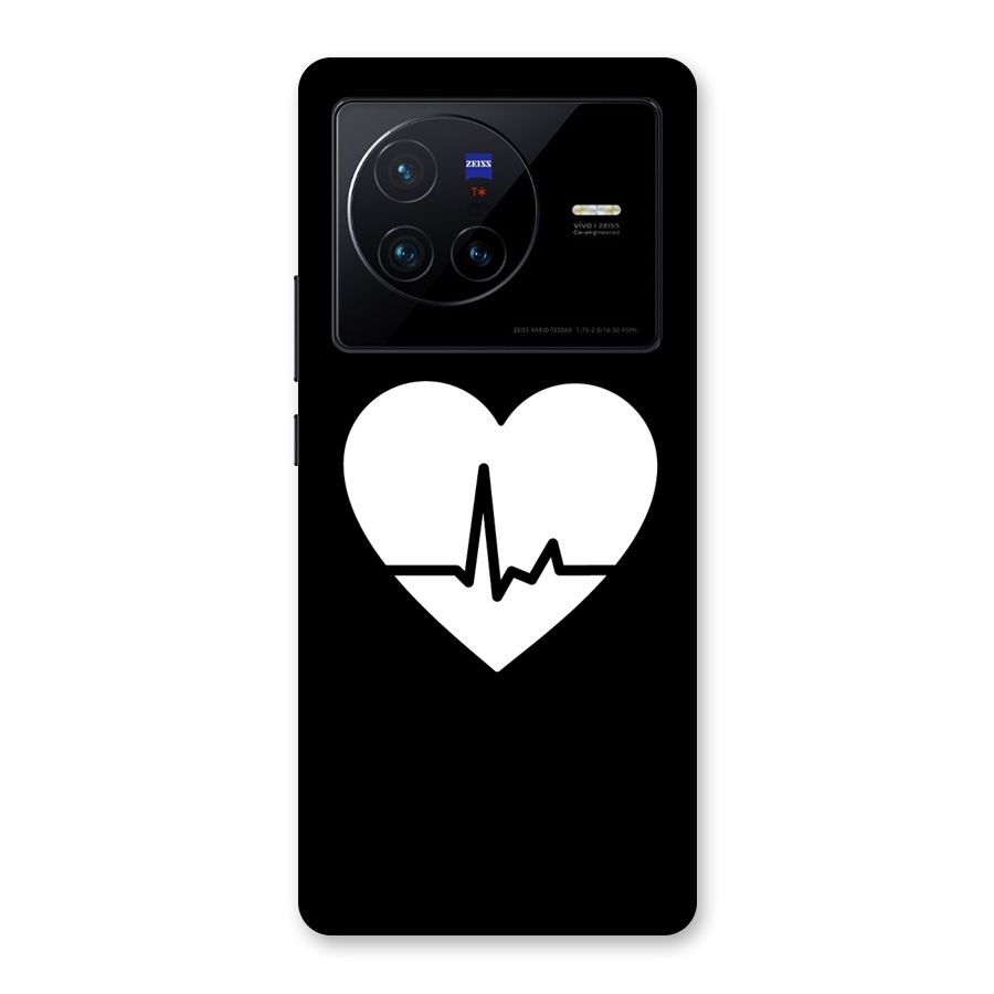 Heart Beat Back Case for Vivo X80