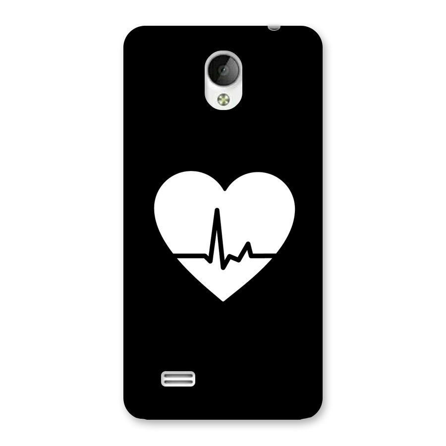 Heart Beat Back Case for Vivo Y21