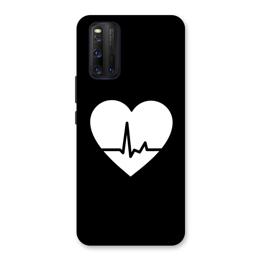 Heart Beat Back Case for Vivo iQOO 3