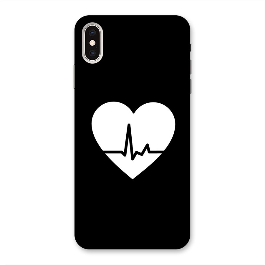Heart Beat Back Case for iPhone XS Max