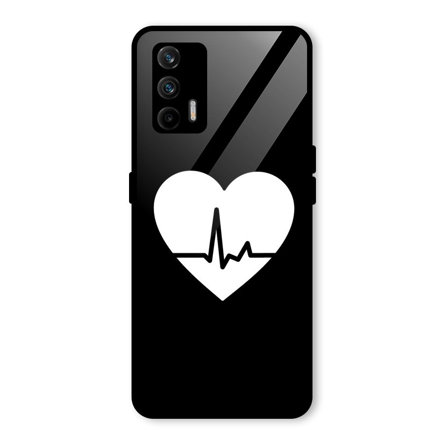 Heart Beat Glass Back Case for Realme GT 5G