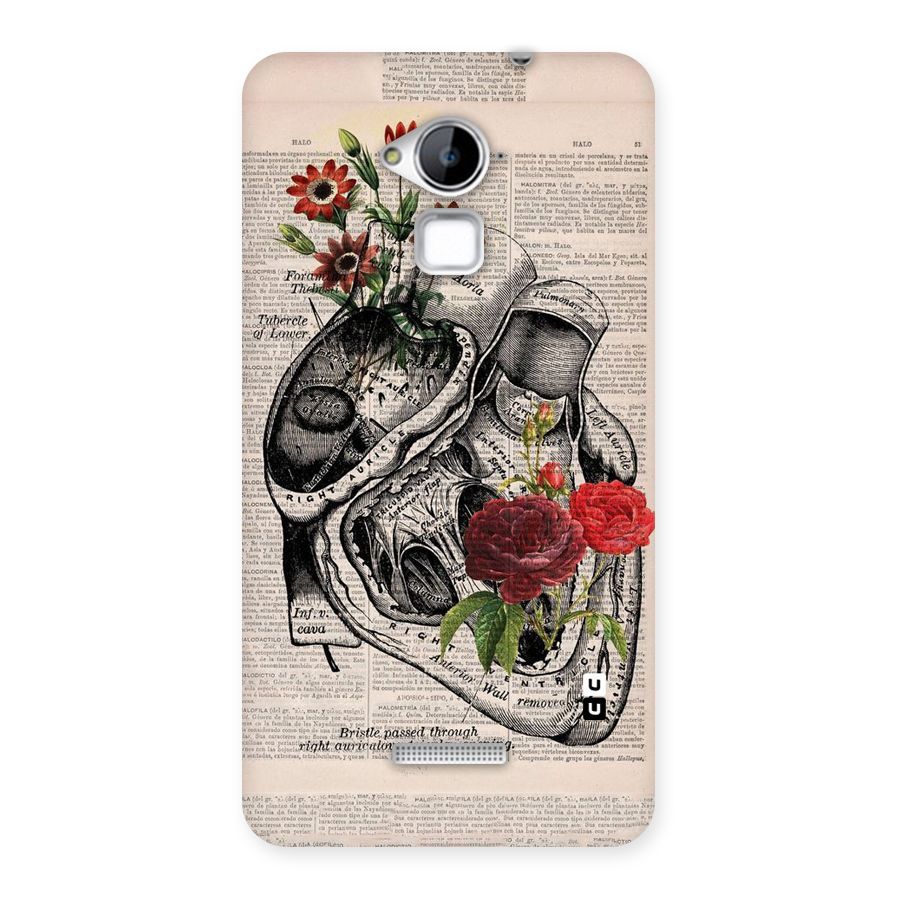 Heart Newspaper Back Case for Coolpad Note 3