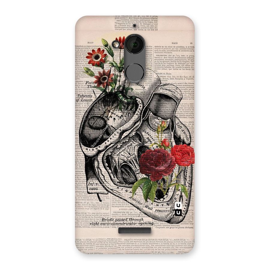 Heart Newspaper Back Case for Coolpad Note 5