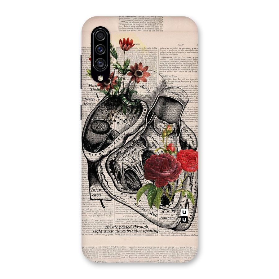 Heart Newspaper Back Case for Galaxy A30s