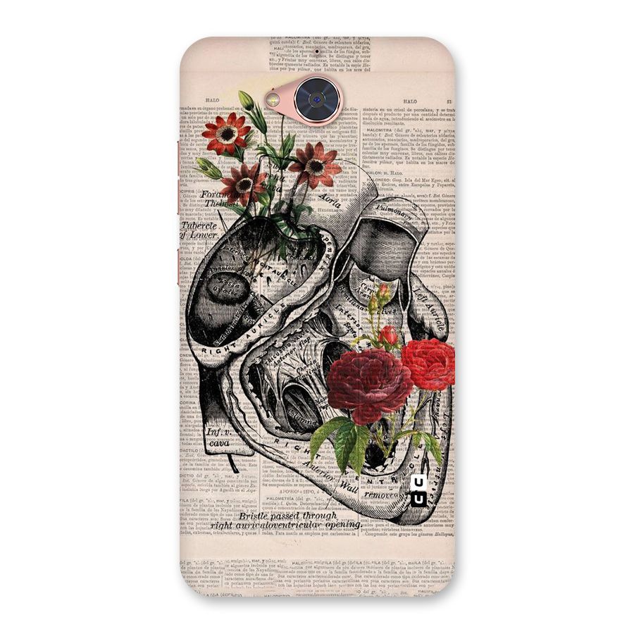 Heart Newspaper Back Case for Gionee S6 Pro
