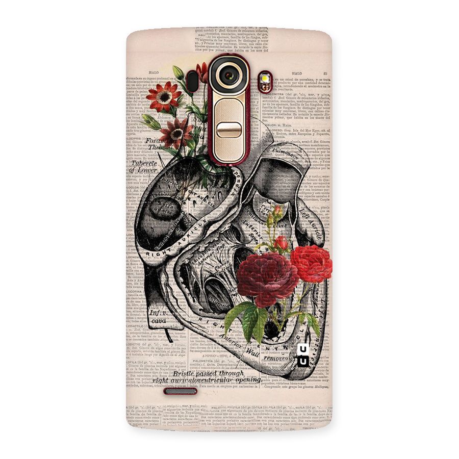 Heart Newspaper Back Case for LG G4