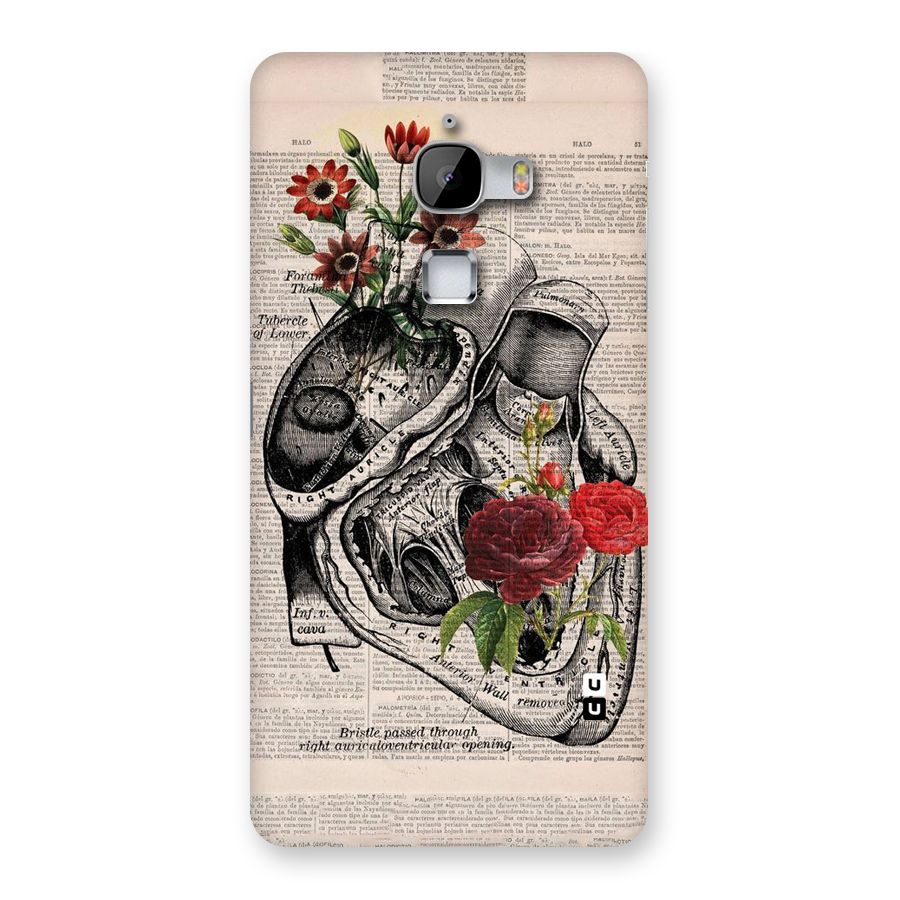 Heart Newspaper Back Case for LeTv Le Max