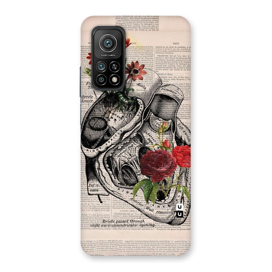 Heart Newspaper Back Case for Mi 10T 5G