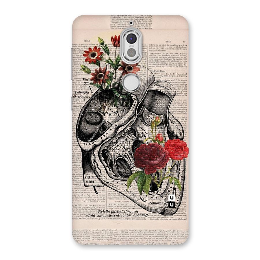 Heart Newspaper Back Case for Nokia 7