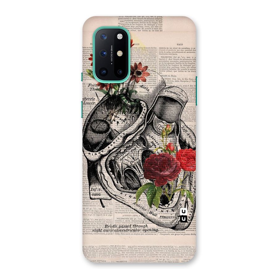 Heart Newspaper Back Case for OnePlus 8T