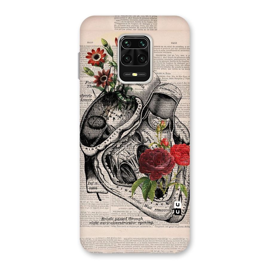 Heart Newspaper Back Case for Poco M2 Pro