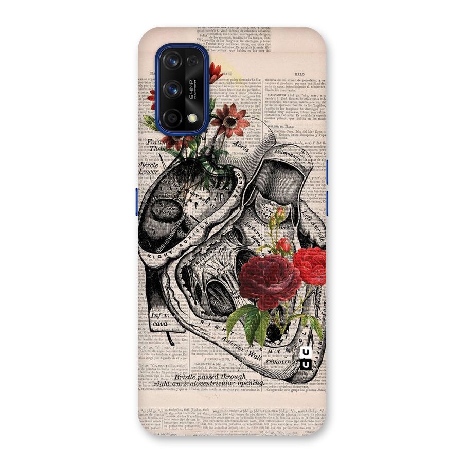 Heart Newspaper Back Case for Realme 7 Pro