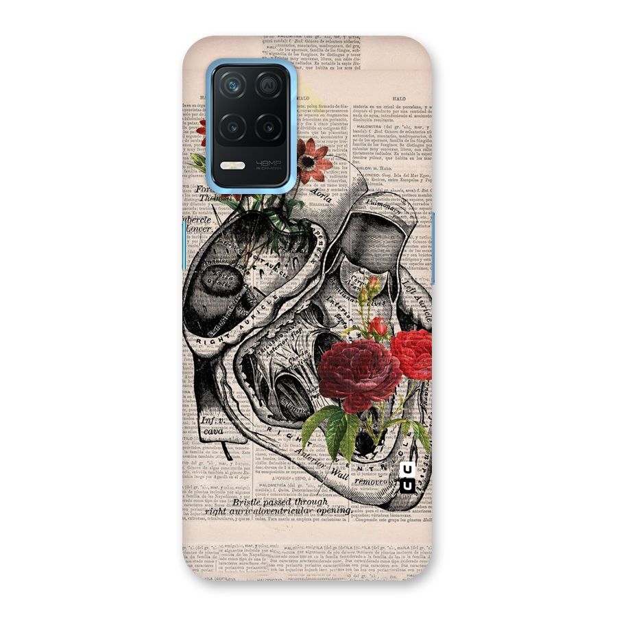 Heart Newspaper Back Case for Realme 8 5G
