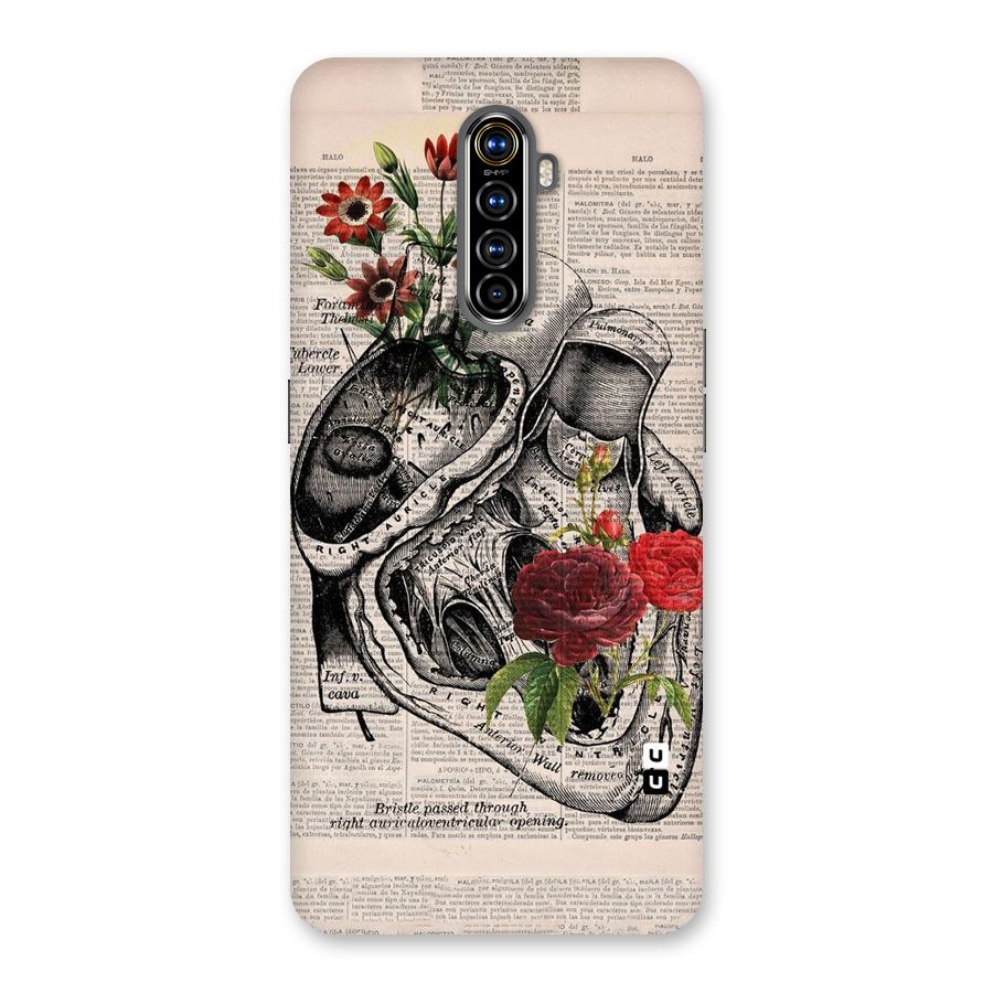 Heart Newspaper Back Case for Realme X2 Pro