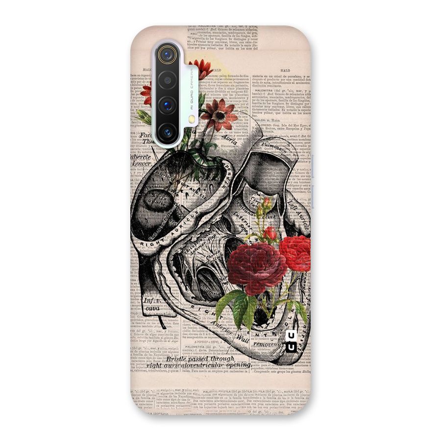 Heart Newspaper Back Case for Realme X3 SuperZoom