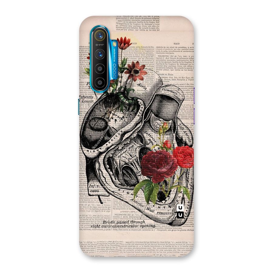 Heart Newspaper Back Case for Realme XT