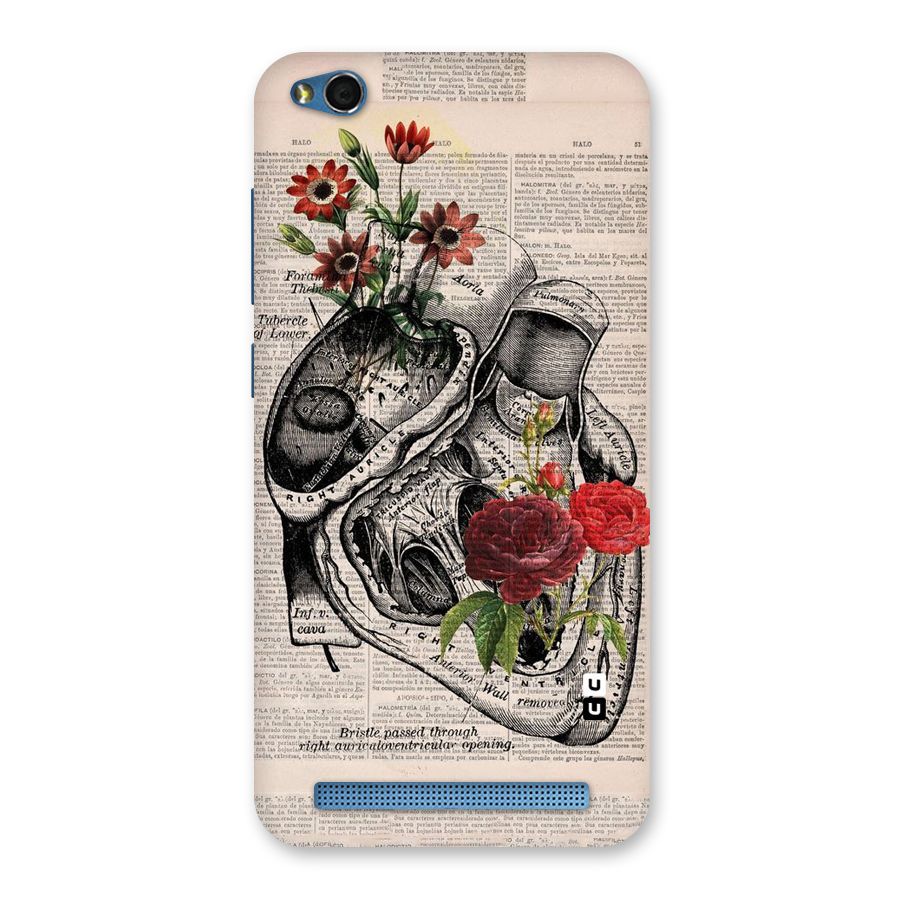 Heart Newspaper Back Case for Redmi 5A