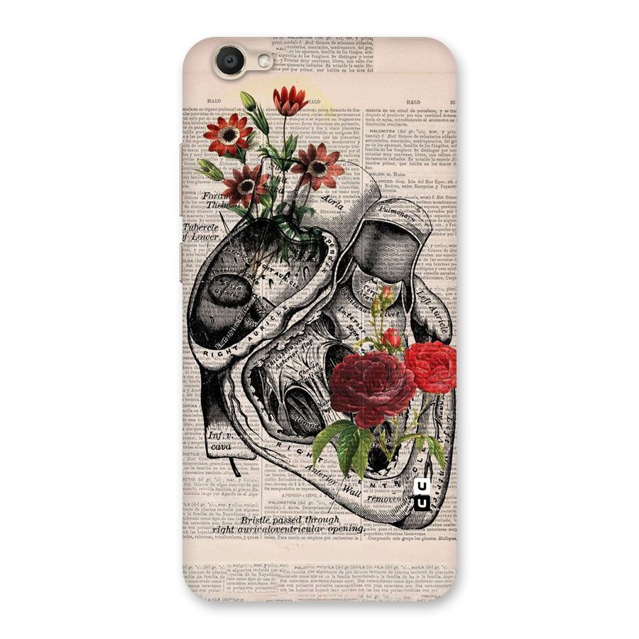 Heart Newspaper Back Case for Vivo V5